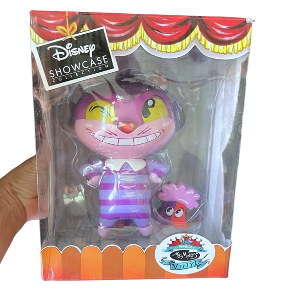 NEW Enesco World of Miss Mindy Presents Disney Cheshire Cat Vinyl Figurine 7” - Picture 2 of 7